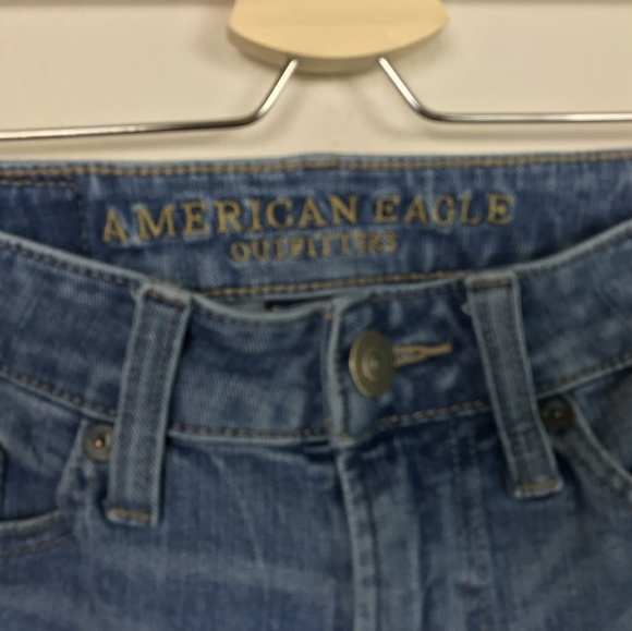 AEO Men Slim Jeans Extreme Flex 4 Blue Sz: 26X28 - Picture 7 of 8